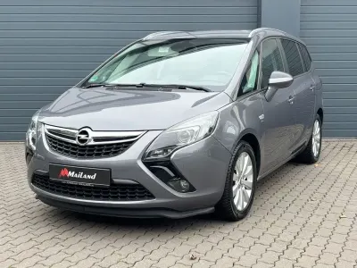 Gebraucht Opel Zafira Tourer 136 PS (100 kW) 2016 Karbon silber/shiny grey (m2) Van / Kleinbus