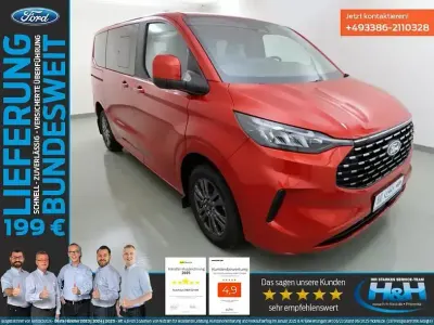 Brugt Ford Tourneo Custom Titanium 2024 Rød Van