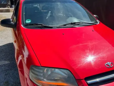 Używany Chevrolet Kalos 2003 Czerwony Hatchback