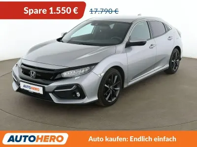 Käytetty Honda Civic Elegance 126 HP (92 kW) 2021 Harmaa Sedan
