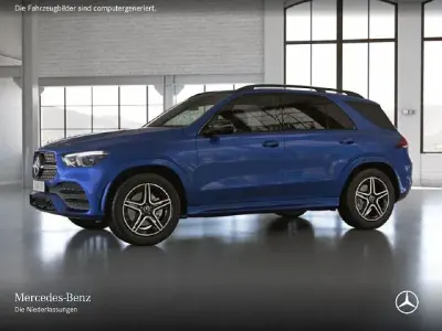 Używany Mercedes GLE400 AMG 330 KM (242 kW) 2021 Niebieski SUV