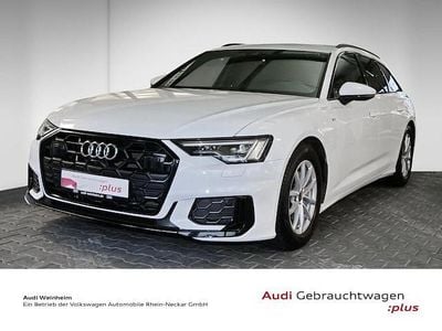 Gletscherweiß metallic Gebraucht 2025 Audi A6 S-Line Kombi | 45.440 € (Guter Preis)