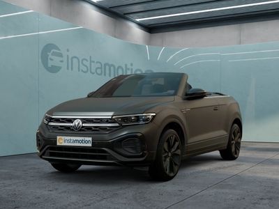 Gebraucht VW T-Roc Cabriolet R-line Edition 150 PS (110 kW) 2024 Schwarz Cabrio