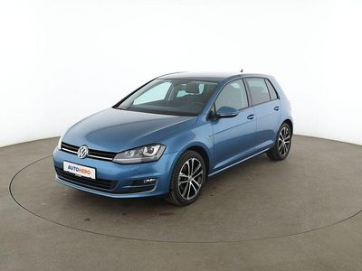 Gebraucht VW Golf VII LOUNGE 2015 Blau Limousine