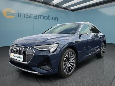 Gebraucht Audi e-tron Sportback 300 kW (408 PS) 2021 Blau SUV