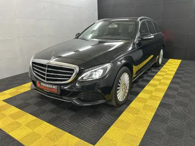 Usata Mercedes C180 157 CV (115 kW) 2015 Nero Station wagon