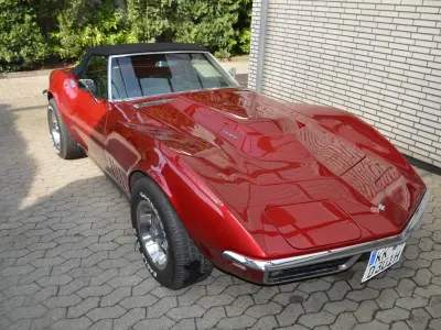 Gebraucht Chevrolet Corvette Stingray 398 PS (292 kW) 1968 Rot Cabrio