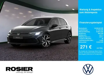 Used VW Golf VIII R-line 150 HP (110 kW) 2024 Grey Sedan