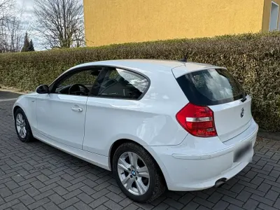 Brugt BMW 118 143 HK (105 kW) 2008 Hvid Hatchback