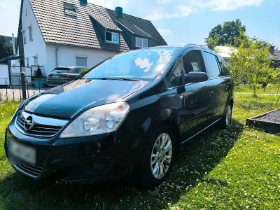 Gebraucht Opel Zafira 120 PS (88 kW) 2009 Schwarz Van / Kleinbus