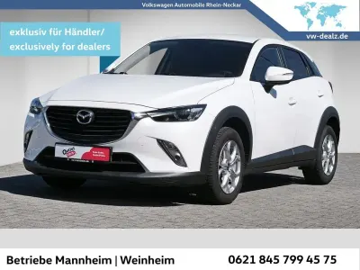 Gebraucht Mazda CX-3 Exclusive-Line 120 PS (88 kW) 2017 Satinweiss metallic SUV