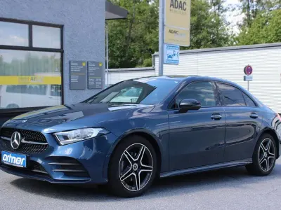 Używany Mercedes A180 AMG 116 KM (85 kW) 2021 Niebieski Sedan/Limuzyna