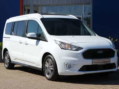 Gebraucht Ford Grand Tourneo Connect Titanium 120 PS (88 kW) 2021 Weiß Van / Kleinbus