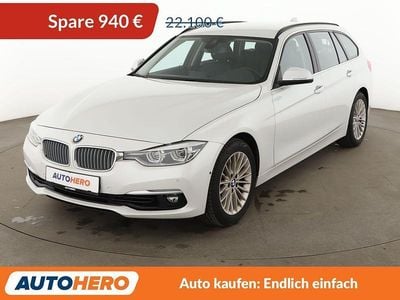 Gebraucht BMW 318 Luxury Line 136 PS (100 kW) 2018 Weiß Kombi