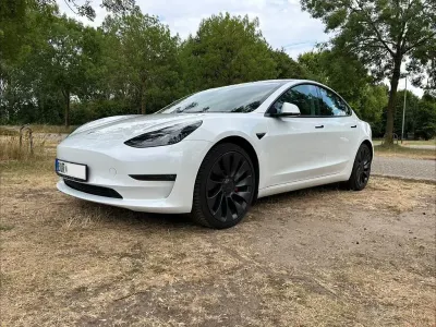 Gebraucht Tesla Model 3 Performance 377 kW (513 PS) 2022 Weiß Limousine