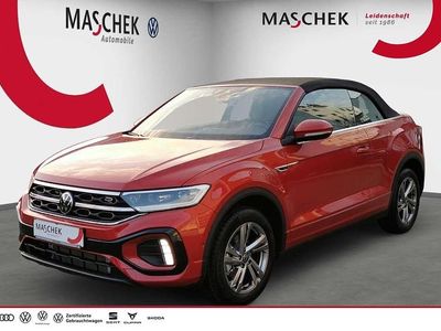 Neu VW T-Roc Cabriolet R-line 150 PS (110 kW) 2025 Kings red metallic / schwarz Cabrio