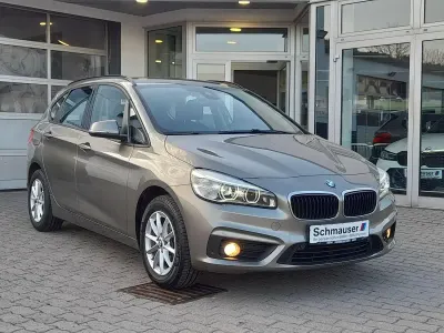 Gebraucht BMW 218 Active Tourer Advantage 136 PS (100 kW) 2017 Silber Van / Kleinbus