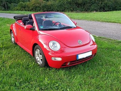 Usata VW New Beetle 116 CV (85 kW) 2003 Rosso Utilitaria
