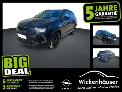 Gebraucht Opel Grandland X GS Line 224 PS (164 kW) 2022 Diamant schwarz/karbon schwarz SUV