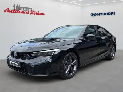 Neu Honda Civic Hybrid 143 PS (105 kW) 2026 Crystal black Limousine