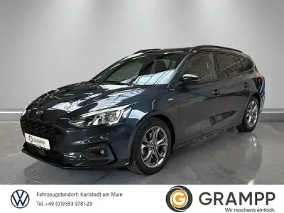Gebraucht Ford Focus ST-Line 125 PS (91 kW) 2020 Blau Kombi