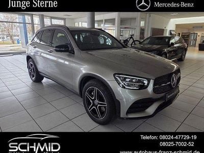 Gebraucht Mercedes GLC300 AMG line 258 PS (189 kW) 2022 Silber SUV