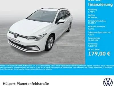 Brugt VW Golf VIII Life 116 HK (85 kW) 2022 Hvid Stationcar