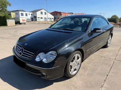 Gebraucht Mercedes CLK200 Avantgarde 163 PS (119 kW) 2003 Schwarz Coupé