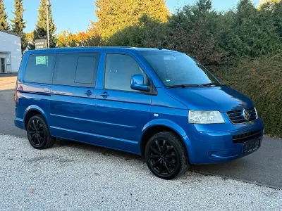 Brugt VW T5 Highline 174 HK (127 kW) 2005 Blå Van