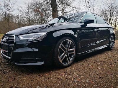 Schwarz Gebraucht 2017 Audi A3 S-Line Limousine | 17.200 € (Fairer Preis)