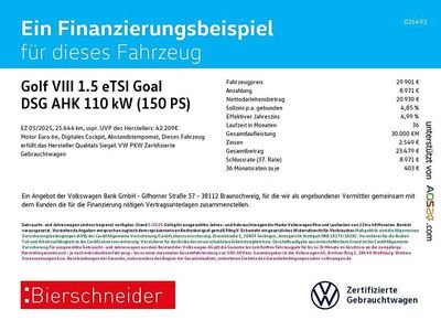 Blau Gebraucht 2025 VW Golf Goal Limousine | 29.950 € (Fairer Preis)