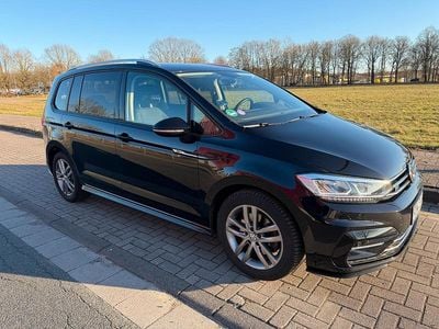 Usata VW Touran R-line 150 CV (110 kW) 2018 Nero Monovolume
