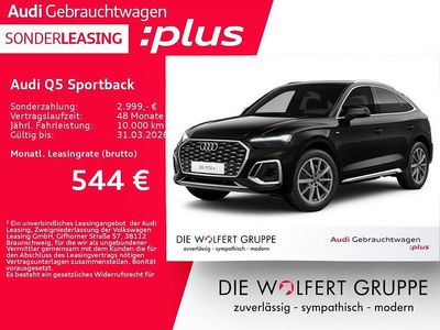 Gebraucht Audi Q5 Sportback Business 299 PS (219 kW) 2025 Mythosschwarz metallic SUV