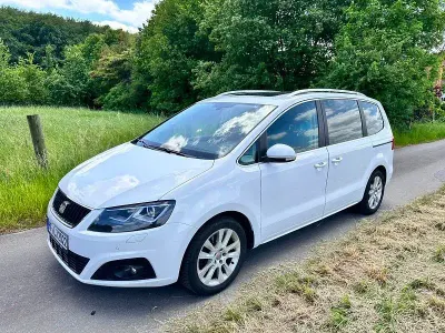 Gebraucht Seat Alhambra Sport 177 PS (130 kW) 2014 Weiß Van / Kleinbus