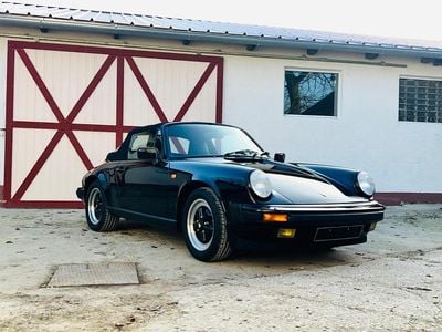 Gebraucht Porsche 911 Carrera Cabriolet 207 PS (152 kW) 1988 Schwarz Cabrio