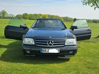 Brugt Mercedes 320 231 HK (169 kW) 1995 Sort Cabriolet