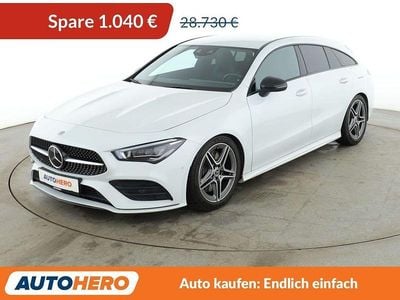 Gebraucht Mercedes CLA250 Shooting Brake AMG line 224 PS (164 kW) 2019 Weiß Kombi
