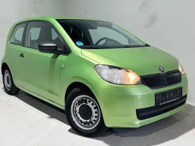 Gebraucht Skoda Citigo Active 60 PS (44 kW) 2013 Spring green Kleinwagen