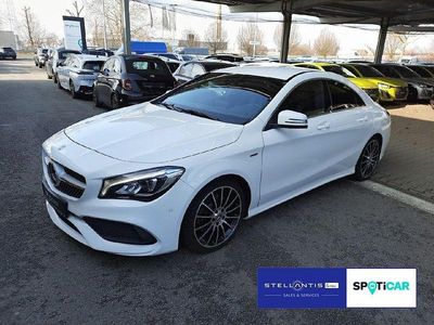 Gebraucht Mercedes CLA220 AMG line 184 PS (135 kW) 2018 Weiß Limousine