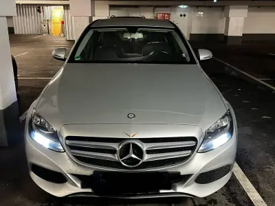 Brugt Mercedes C180 Avantgarde 156 HK (114 kW) 2016 Sølv Sedan