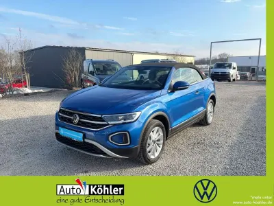 Używany VW T-Roc Cabriolet Style 150 KM (110 kW) 2025 Niebieski Kabriolet