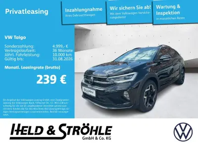 Gebraucht VW Taigo R-line 116 PS (85 kW) 2025 Deep black perleffekt SUV