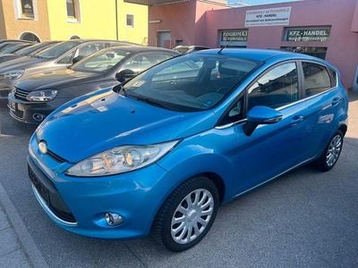 Second-hand Ford Fiesta Trend 60 CP (44 kW) 2009 Albastru Berlinǎ