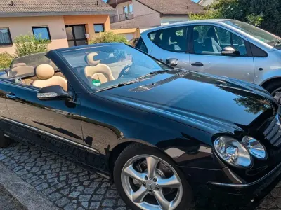 Gebraucht Mercedes CLK240 2004 Schwarz Cabrio