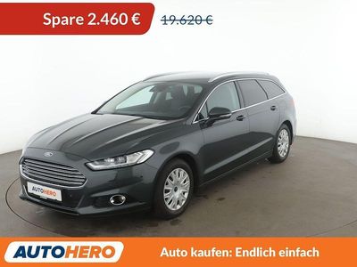 Grün Gebraucht 2018 Ford Mondeo Titanium Kombi | 17.160 € (Fairer Preis)