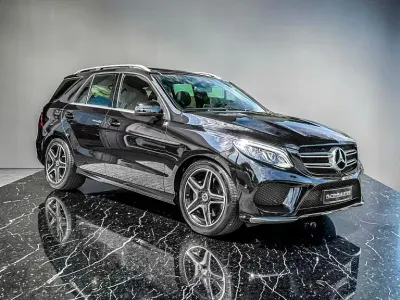 Gebraucht Mercedes GLE500 AMG 455 PS (334 kW) 2017 Obsidianschwarz  metalliclack SUV