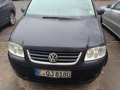 Gebraucht VW Touran Trendline 116 PS (85 kW) 2005 Blau Van / Kleinbus