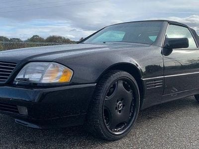 Usata Mercedes SL500 320 CV (235 kW) 1995 Nero Cabrio