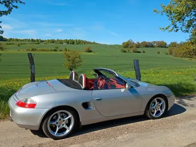 Gebraucht Porsche Boxster 252 PS (185 kW) 2000 Silber Cabrio