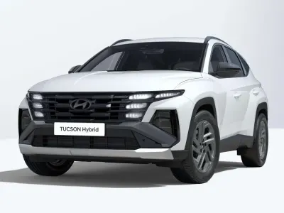 Neu Hyundai Tucson Blackline 179 PS (131 kW) 2026 Atlas white SUV